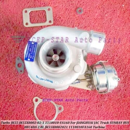 Turbo JK55 JK55X8002-02-1 1118010FA160 1118010-FA160 55X8002-02-1 For JIANGHUAI For JAC SHUAILING SUNRAY Bus HFC4DA1-2C 2.8L
