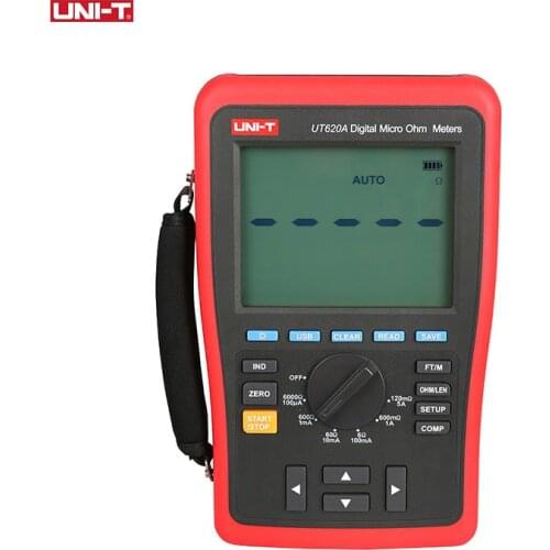 UNI-T UT620A DC Low Resistance Tester Digital Ohm Meter Milliohm Meter Micro-ohm Length Four Wire Measurement
