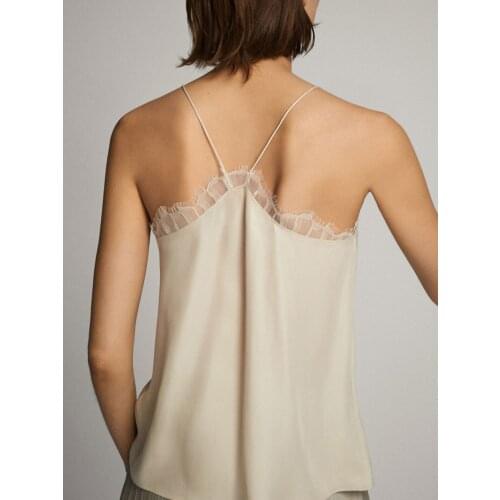 Женские шелковые топы VNXIFM China At AliExpress