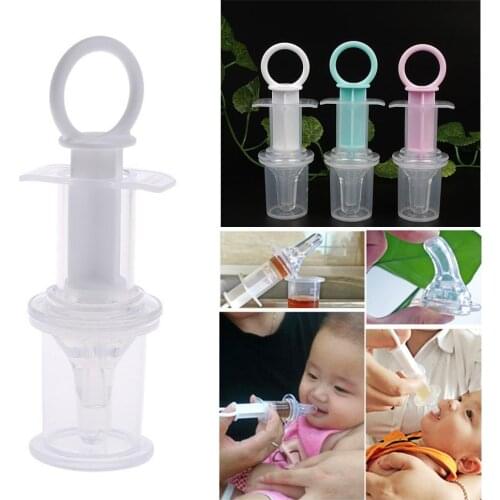 2019 Popular Baby Infant Clear Syringe Pacifier Medicine Dropper Dispenser Water Milk Feeder
