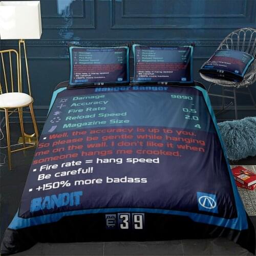 Hanger Banger Duvet Cover Comfortable Quilt Home Decora Design Universal Bedding Set Bedclothes+Pillowcase 3pcs