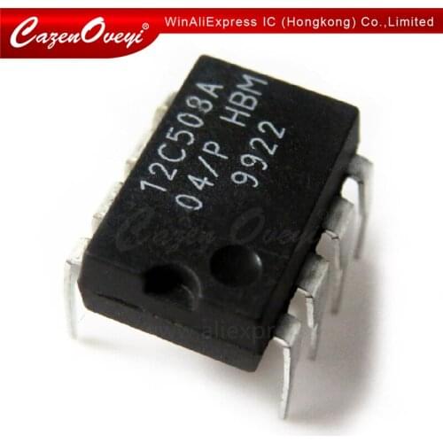 5pcs/lot PIC12C508A-04I/P PIC12C508A 12C508 DIP-8 In Stock