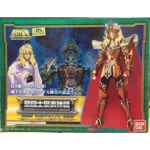 Bandai Saint Seiya Myth Cloth Poseidon God of Sea 1.0 Luxury Version Chevalier Zodiaque Action Figure