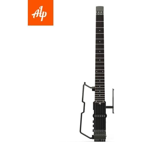 Free Shipping ALP Headless Travel Electric Guitar FT-221S foldable guitar metal guitar mini guitar