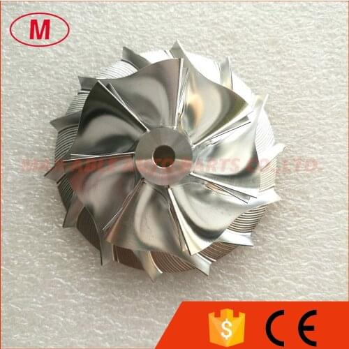 GT3584 Racing Upgrade Turbocharger Aluminum 2618/Milling/Billet compressor wheel 61.33/84.00mm 7+7 blades for Turbo CHRA/Core