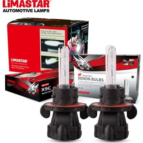 HID xenon kit H13/9008 Hi/low beam Xenon Can bus Type Ballast HID kit for auto headlights Super bright lamp 6000K