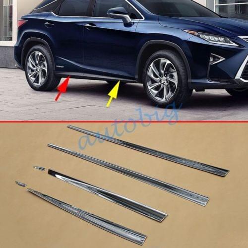 Chrome Door Body Trim For Lexus RX 350 450 2016 Molding Cover Kit Accessories