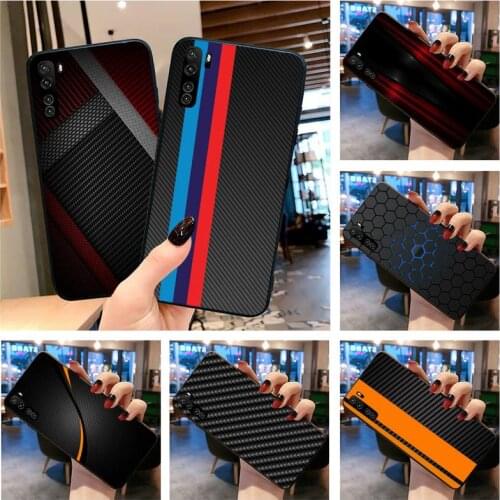 HUAGETOP Car Carbon Fibre Black TPU Soft Phone Case for Huawei P40 P30 P20 lite Pro Mate 30 20 Pro P Smart 2019 prime