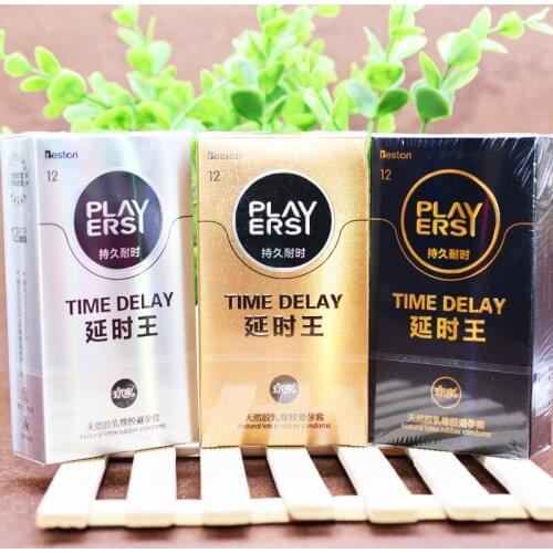 Players Delay Condoms 36 Pcs 3 Types Ultra Thin Ice and Fire Dotted Natural Latex Double Lubricated Condom Sex Toys for Men
