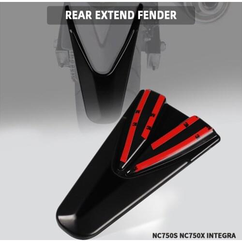 Moto Fender Rear Extender Hugger Mudguard For HONDA NC700 NC750 S / X Integra NC750S NC750X NC700S NC700X NC 750 700 2012-2015