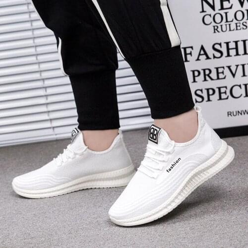 Mens Casual Sports Shoes Fashion All-match Running Shoes Travel Shoes Classic Students Korean Version All-match