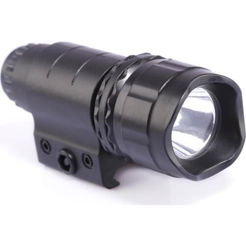 Plastic Tactical LED High Brightness White Light Flashlight for Nerf Toy Gun Black Front Tube Decoration For Jinming 8 Blaster