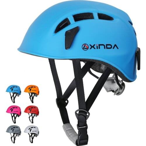 Helmets Outdoor Climbing Mountaineering High-strength Wearproof Safety Protective Kits Protector Adjustable Elastic High Quality