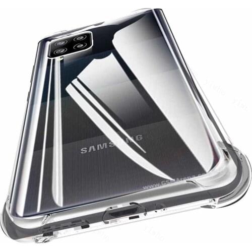 Transparent TPU Silicone Case For samsung galaxy 42 5g 2020 soft tpu on for samsung a42 a 42 Protection Plain phone covers