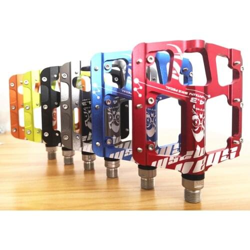 2019 Ultra-light and ultra-thin Bicycle Pedal Mountain Bike Pedal MTB Road Cycling Sealed 3 Bearings Pedals BMX Bicycle Parts