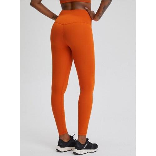 NWT Women Naked Feel Fitness Legging Yoga Squat proof Leggings Tummy Control Workout Running Pants 4 Way Stretch tight