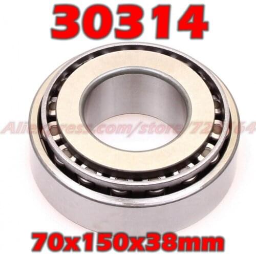 70x150x38 mm Tapered Roller Bearings 30314 7314E HR30314J 30314JR 30314A E30314J 30314VC12 30314U 30314E 70*150*38