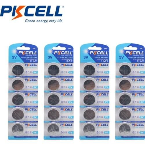 20 x CR2320 DL2320 2320 3V Lithium Button Coin Battery DL2320 130mah Cell Batteries For car key High-Performance button cell