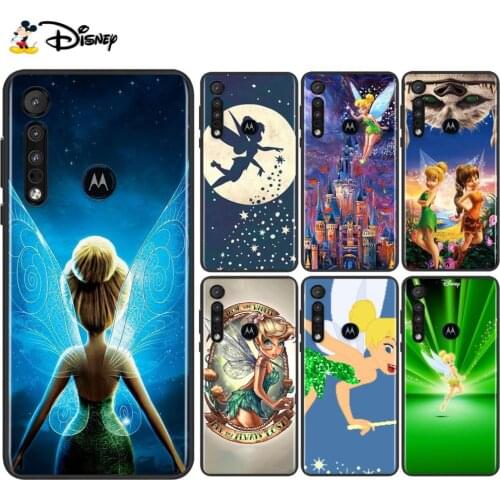 Disney Tinker Bell For Motorola Edge G Stylus ONE Fusion Marco Hyper G9 G8 E7 E6 Plus PLAY Power Lite Phone Case