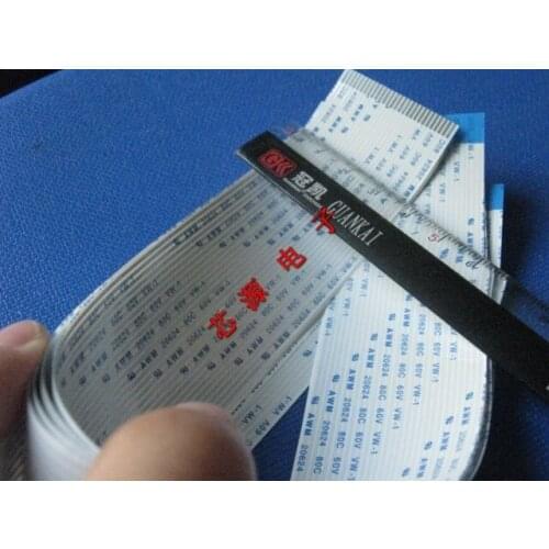 FFC 1.0pitch 5pin 100mm long type A Flexible Flat Cable For TTL LCD DVD Computer Printer AWM 80C 60V VW-1