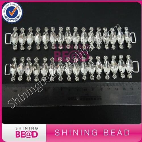 Customized Color Crystal Rhinestone Bikini Connector For Swimwear Suite,17CM length,50Pieces/lot,Free Shipping,Bikini Connector