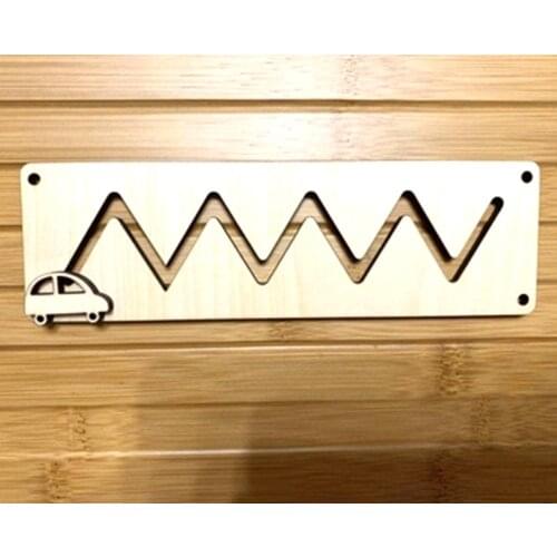 For baby Scrapbook Puzzle Supplies Wood Chips Wooden Pieces Parent-child handcraft For Home Wedding Child Education Ornaments