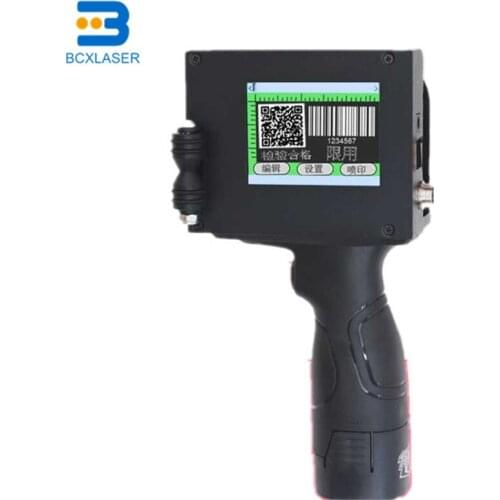 Handheld Plastic Card Printer And Coder Hand Held Portable Ink Jet Printer