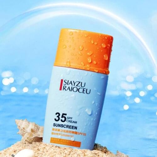Facial Body Sunscreen Whitening Cream Sunblock Skin Protective Cream Anti-Aging Oil-control Moisturizing SPF 35
