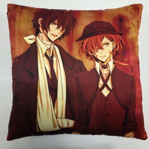 Suef Anime manga Bungou Stray Dogs Anime two sided Pillow Cushion Case Cover 188