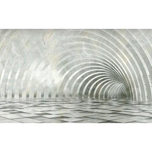 Three - dimensional marble 3D living room TV backdrop space mural 3d wallpaper 3d wall papers for tv backdrop