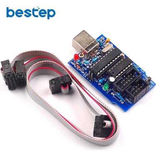 USBTiny USBtinyISP AVR ISP Programmer Bootloader For Arduino IDE Meag2560 With 10pin Programming Cable One