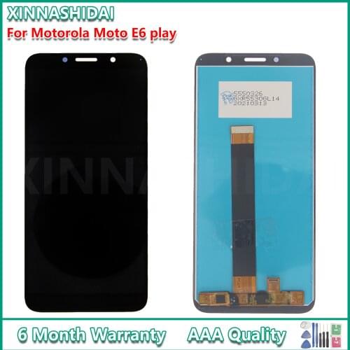 5.5" LCD Display For Motorola Moto E6 Play XT2029 XT2029-1 LCD Display Touch Screen Digitizer Assembly Replacement