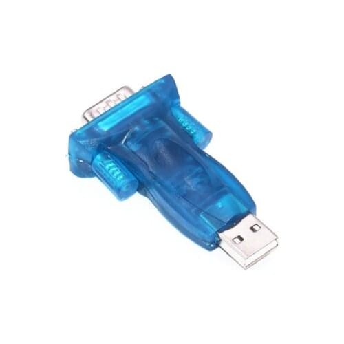 10pcs HL-340 New USB to RS232 COM Port Serial PDA 9 pin DB9 Adapter support Windows7-64