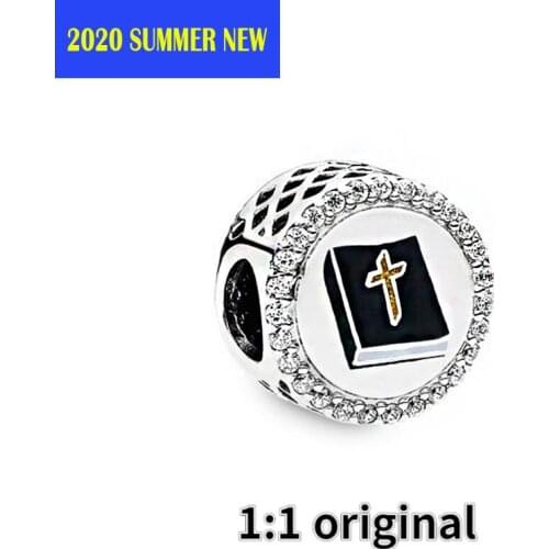 2020 Summer NEW Silver 925 Jewelry Beads The Bible Charm Fit Original Pandora Bracelets Women DIY Fashion Gift