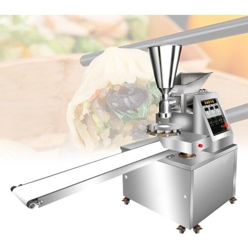 3000pcs/h Industrial Automatic Commercial Selling Steamed Bun Making Machine With Double Hopper Switch At Will