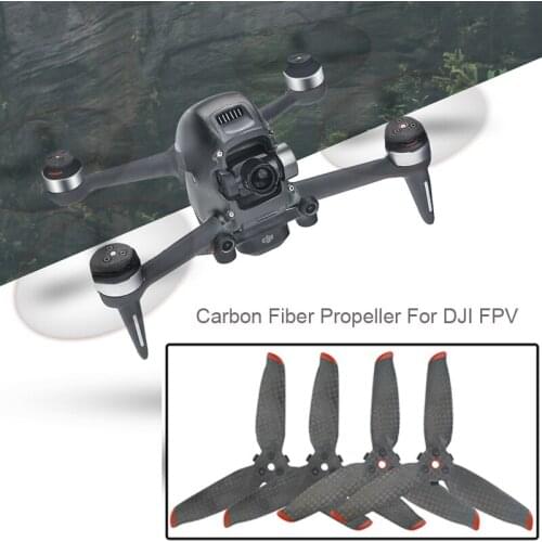 4PCS 5328S Carbon Fiber Propeller Quick Release 3 Leaf Props Paddle Blade Propeller For DJI FPV Drone Propeller Dropshipping New