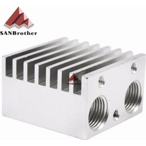 All-metal Cyclops and Chimera Dual Multi-extrusion v5 v6 HotEnd Double nozzle Head Long Distance Kit for 1.75mm 3D printer