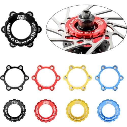 Centerlock To 6-hole Adapter Center Lock Conversion 6 Hole Brake Disc Center Lock For 6 Bolt