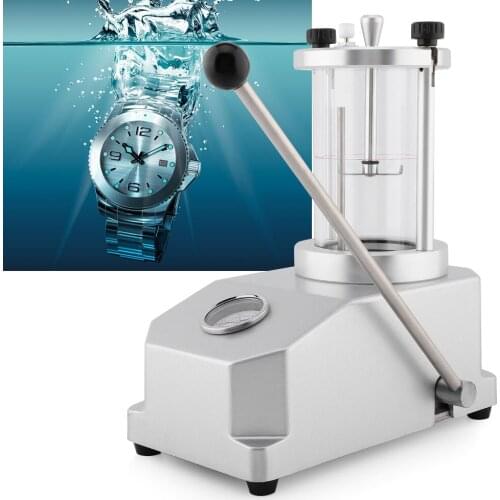 6 ATM Watch Waterproof Tester Instrument One Time 2 Watches Case Resistance Pressure Test Machine Watch Repair Tool Watchmaker