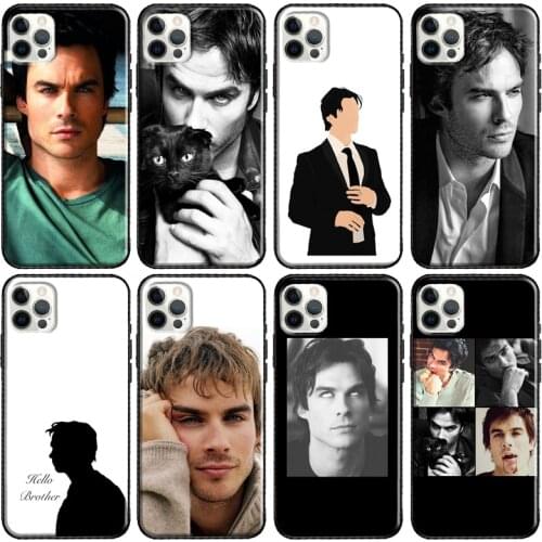 Ian Somerhalder Vampire Diaries Case For iPhone 12 Pro Max 12 Mini X XR XS Max 11 Pro Max 7 8 Plus SE 2020 Phone Cover