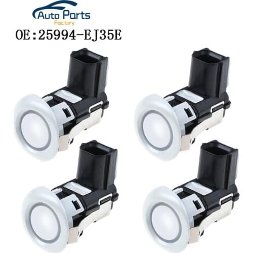 4PCS White Color New PDC Parking Aid Reverse Parking Sensor For Nissan Infiniti Q60 G37 3.7L 25994-EJ35E 25994EJ35E