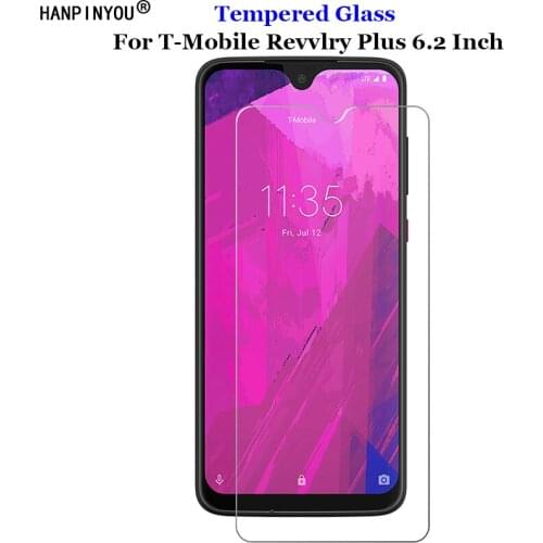 For T-Mobile Revvlry Plus Tempered Glass 9H 2.5D Premium Screen Protector Film For T-Mobile Revvlry Plus 6.2"