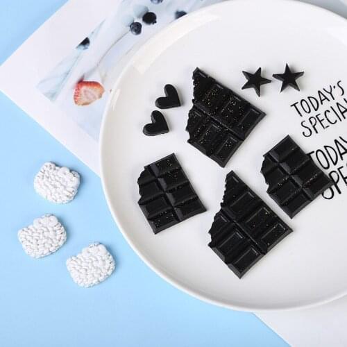 Simulation Chocolate Household Baking Appliances Cat Decoration Silicone Mold DIY Star Fondant Heart Cake Clay Tool