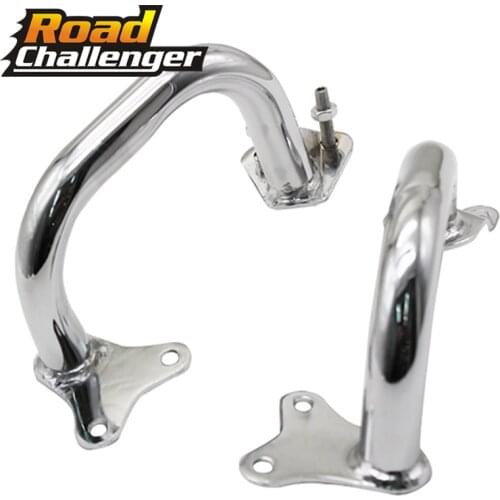Motorcycle Chrome Highway Crash Bars Engine Guard Rail Front Side Protector For CB750 CB 750 1992 - 2011