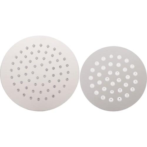 4/6Inch Bathroom Rain Shower Head High Pressure Shower Head Handheld Shower Head