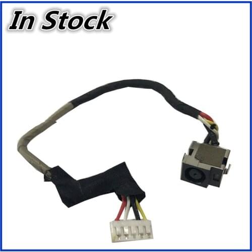New Laptop DC Jack Power Socket Connector Port For HP DV4-1000 DV4 CQ40 CQ41 CQ45 DC Charging Cable Wire Cord