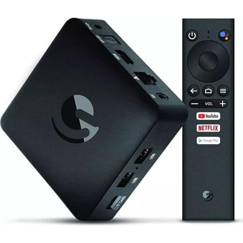 Jetstream 4k Android 9.0 Chromecast Netflix TV Box mibox Ultra HD TV box 4K High Performance Enhanced Version 8GB storage TV Bo