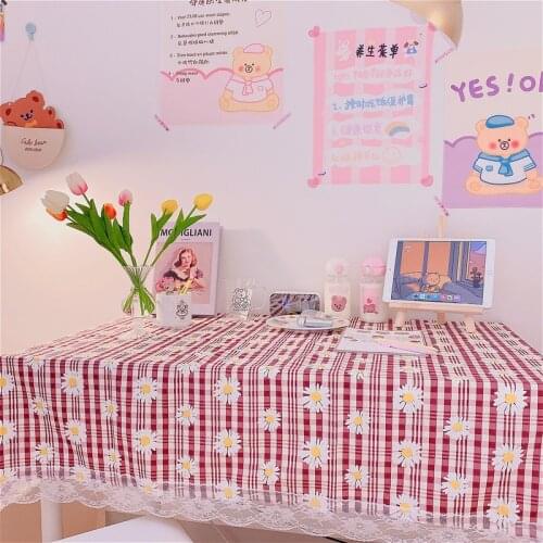 Cotton Tablecloth Nordic Home Modern Simple lattice Dining Table Cover Rectangular Coffee Tea Party Decorations Table Cloth
