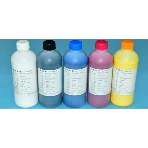 1000ml DTG Cotton Printing Textile Inks For Epson 3800 3880 3890 3800c F2000 R1900 L1800 R2000 For Epson Stylus Pro Printing ink