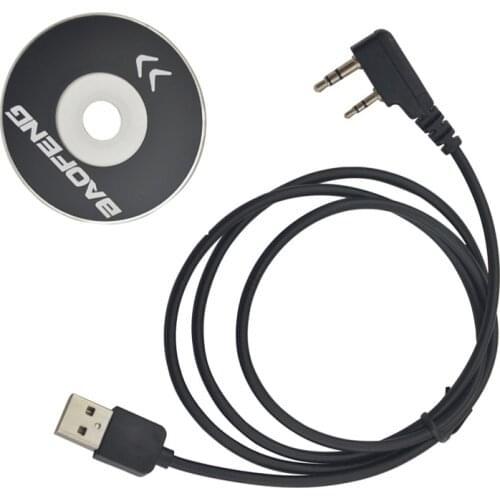 DM-5R DMR Digital Walkie Talkie USB Programming Cable For Baofeng With CD Driver Brand New And High Quality